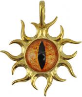 Серебряный кулон Эстет 01P252684APE c ювелирным стеклом