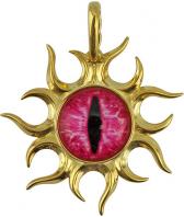 Серебряный кулон Эстет 01P252684APIN c ювелирным стеклом