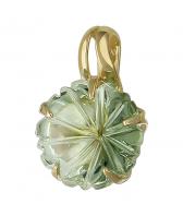 Золотой кулон Эстет 01P337914 c иолитом