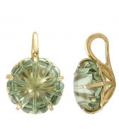 Золотой кулон Эстет 01P337918 c иолитом