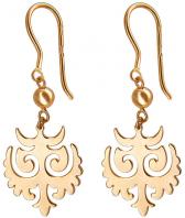 Золотые серьги Эстет 01S0110105
