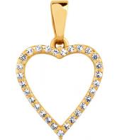 Золотой кулон SOKOLOV 032858_s c фианитом