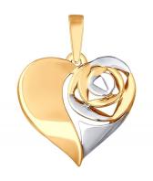 Золотой кулон SOKOLOV 035293_s