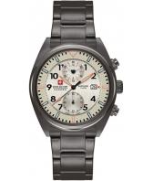 Мужские швейцарские наручные часы Swiss Military Hanowa 06-5227.30.002 с хронографом
