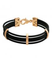 Каучуковый жесткий браслет Эстет 0RB010461