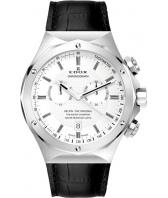 Мужские швейцарские наручные часы Edox 10105-3AIN с хронографом