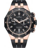 Мужские швейцарские наручные часы Edox 10109-357RNCANIRG с хронографом