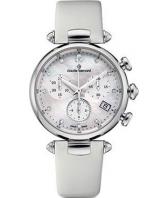 Женские швейцарские наручные часы Claude Bernard 10215-3NADN с хронографом