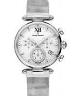 Женские швейцарские наручные часы Claude Bernard 10216-3APN1 с хронографом