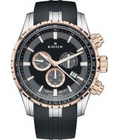 Мужские швейцарские наручные часы Edox 10226-357RCANIR с хронографом