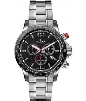 Мужские швейцарские наручные часы Edox 10229-3MNIN с хронографом
