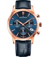Женские швейцарские наручные часы Claude Bernard 10231-37RBUIR с хронографом