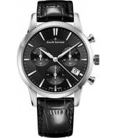 Женские швейцарские наручные часы Claude Bernard 10231-3NIN с хронографом