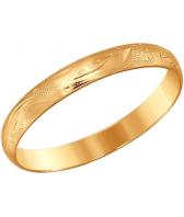 Золотое обручальное парное кольцо SOKOLOV 110209_s