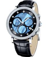 Женские российские серебряные наручные часы SOKOLOV 127.30.00.001.04.01.2 с хронографом