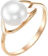 Золотое кольцо De Fleur 21004A1 с жемчугом