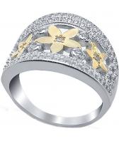Серебряное кольцо Silver Wings 21SET9653gp-113 с цирконием