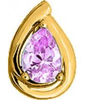 Серебряный кулон Национальное Достояние 2502002-P-nd c аметистом