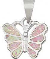 Серебряный кулон Национальное Достояние 30415-nd c опалом