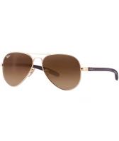Солнцезащитные очки Ray Ban 8307 112/85 Aviator Carbon Fibre