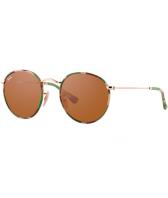 Солнцезащитные очки Ray Ban 3447JM 169 Round Camouflage