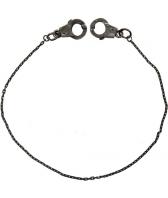 Серебряный браслет цепь aka.Hooliganka 5005.3_aka