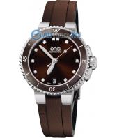 Женские швейцарские механические наручные часы Oris 733-7652-41-92RS