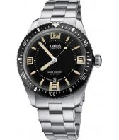 Мужские швейцарские механические наручные часы Oris 733-7707-40-64MB