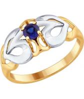 Серебряное кольцо SOKOLOV 88010043_s с корундом