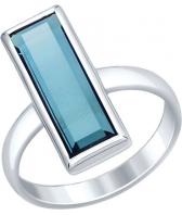 Серебряное кольцо SOKOLOV 92011336_s с наноситалом