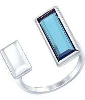 Серебряное кольцо SOKOLOV 92011343_s с наноситалом