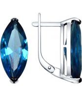 Серебряные серьги SOKOLOV 92021457_s с наноситалами