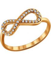 Серебряное кольцо SOKOLOV 93010392_s с фианитами