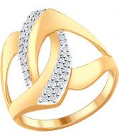 Серебряное кольцо SOKOLOV 93010539_s с фианитами