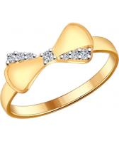 Серебряное кольцо SOKOLOV 93010541_s с фианитами