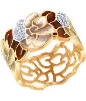 Серебряное кольцо SOKOLOV 93010643_s с фианитами