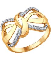 Серебряное кольцо SOKOLOV 93010660_s с фианитами