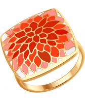 Серебряное кольцо SOKOLOV 93010664_s с эмалью