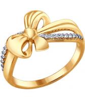 Серебряное кольцо SOKOLOV 93010672_s с фианитами