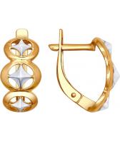 Серебряные серьги SOKOLOV 93020739_s