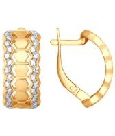 Серебряные серьги SOKOLOV 93020799_s с фианитами