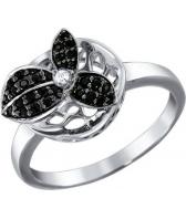 Серебряное кольцо SOKOLOV 94010708_s с фианитами