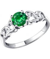 Серебряное кольцо SOKOLOV 94010860_s с фианитом