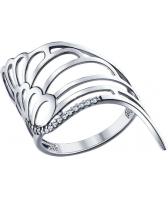 Серебряное кольцо SOKOLOV 94011250_s с фианитами