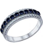 Серебряное кольцо SOKOLOV 94011271_s с фианитами