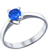 Серебряное кольцо SOKOLOV 94011278_s с фианитом