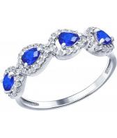 Серебряное кольцо SOKOLOV 94011570_s с фианитами