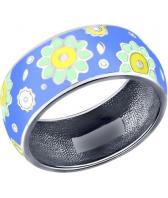 Серебряное кольцо SOKOLOV 94011737_s с эмалью