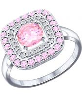 Серебряное кольцо SOKOLOV 94011800_s с фианитами