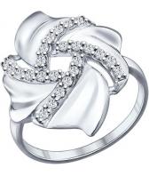 Серебряное кольцо SOKOLOV 94011860_s с фианитами
